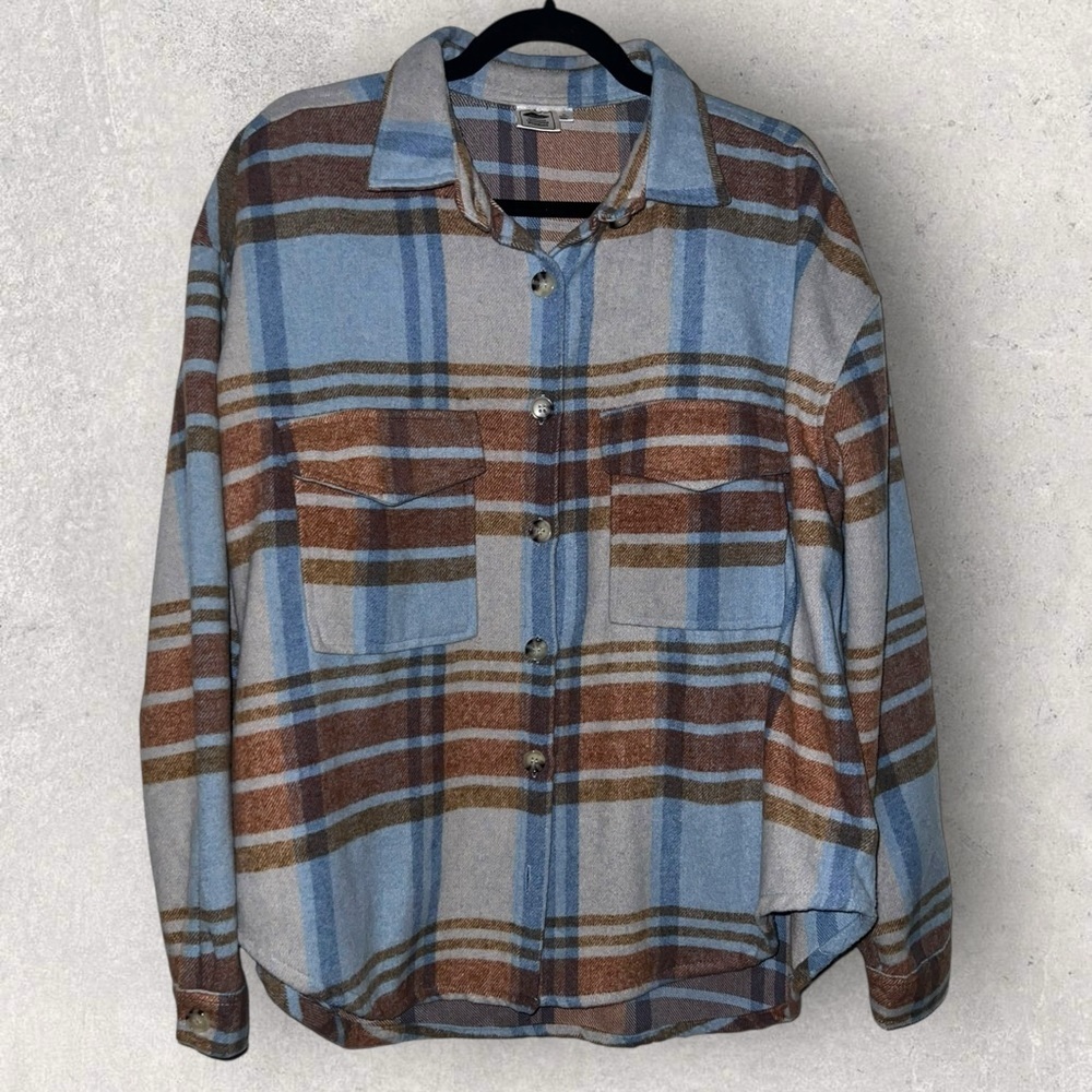 Ford Plaid Button-Down Shirt‎ with Bronco Graphic - Picture 3 of 5